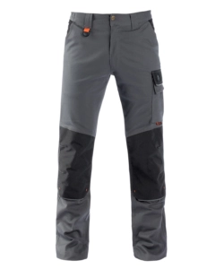 PANTALONE DA LAVORO KAPRIOL "TENERE PRO" COLORE GRIGIO/NERO, TG XL